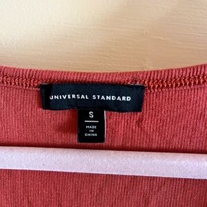 Universal Standard Foundation Square-Neck Shirt